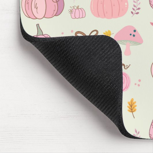 Roze Herfst Muismat (Hoek)