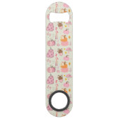 Roze Herfst Speed Flessenopener (Achterkant)