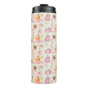 Roze herfst Thermosbeker