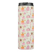 Roze Herfst Thermosbeker (Achterkant)