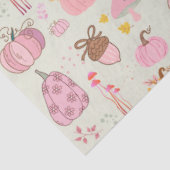 Roze Herfst Tissuepapier (Detail)