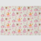 Roze Herfst Tissuepapier (Voorkant)