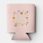 Roze Herfst Vibes Blikjeskoeler (Achterkant)