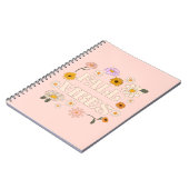 Roze Herfst Vibes Notitieboek (Linkerzijde)