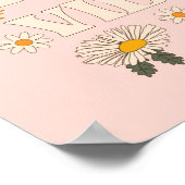 Roze Herfst Vibes Poster (Hoek)