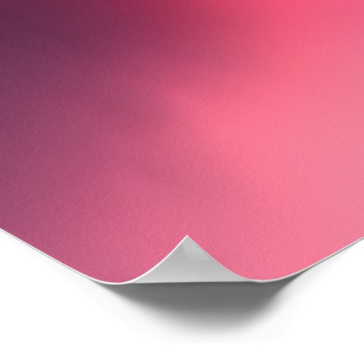 Roze Herfsten Raven Poster (Hoek)