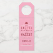 Roze het kwastje was het gedoe Afstuderen waard Flessenhanger (Voorkant)
