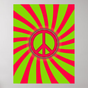 ROZE & HET ONTWERP VAN HET TEKEN VAN GREENPEACE POSTER