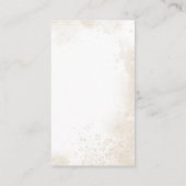 Roze Hete Luchtballon Wolken Baby shower Informatiekaartje (Achterkant)