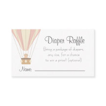 Roze heteluchtballonnen Luierspoeling