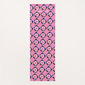 Roze hexagon Patroon Thunder_Cove Yogamat (Voorkant)