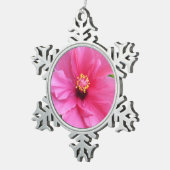 Roze Hibiscus aangepaste ornamenten (Rechts)