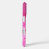 Roze Hibiscus aangepaste telefoonnummers Case-Mate iPhone Case (Achterkant / Rechts)