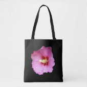 Roze Hibiscus All Over Print Bag Tote Bag (Voorkant)