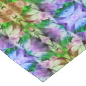 Roze Hibiscus Bloem Abstract Verstoord Tafelkleed (Gekanteld)