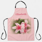 roze hibiscus - bloem in water schort (Voorkant)