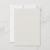 Roze hibiscus bloemenstrand bruiloft RSVP kaarten (Achterkant)