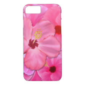 Roze Hibiscus Case-Mate iPhone Case (Achterkant)