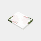 Roze Hibiscus Floral Photography - Bracket Post-it® Notes (Schuin)