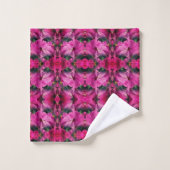 Roze Hibiscus Flower Abstract Bad Handdoek (Wasdoekje)