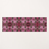 Roze Hibiscus Flower Abstract  look Yogamat (Voorkant (horizontaal))