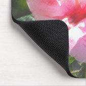 Roze Hibiscus Flower Muismat (Hoek)