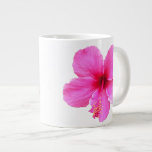 Roze HIbiscus Grote Koffiekop