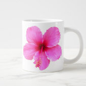 Roze HIbiscus Grote Koffiekop (Rechts)