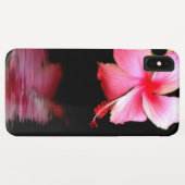 Roze Hibiscus iPhone XS Max Hoesje (Achterkant (horizontaal))