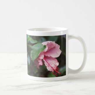 roze hibiscus koffiemok
