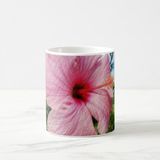 Roze Hibiscus Koffiemok (Center)
