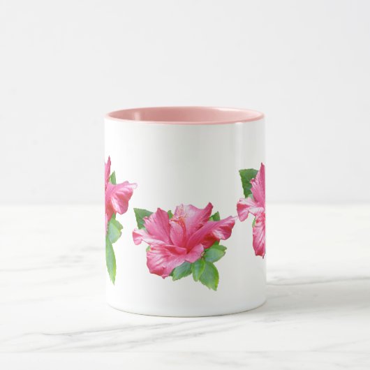 Roze Hibiscus Mok (Midden)