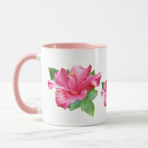 Roze Hibiscus Mok