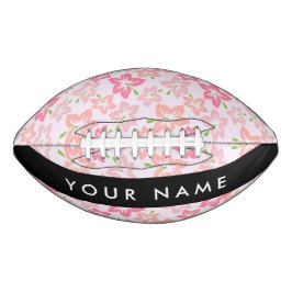 Roze Hibiscus, Roze Bloemen, Je Naam American Football