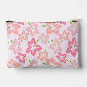 Roze Hibiscus, Roze Bloemen, Je Naam Etui (Achterkant)