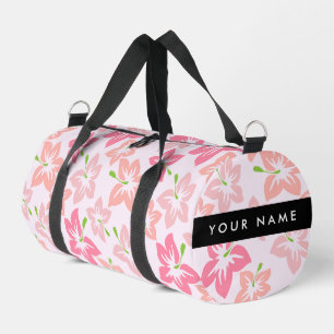 Roze Hibiscus, Roze Bloemen, Je Naam Plunjezak