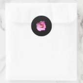 Roze Hibiscus Stickers (Tas)