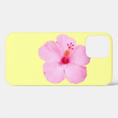 Roze Hibiscus Tropische Bloem Case-Mate iPhone Case (Achterkant (horizontaal))