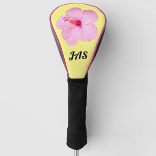 Roze Hibiscus Tropische Bloem Golfheadcover