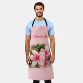 roze hibiscusbloem in water schort (Gedragen)