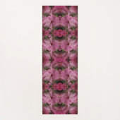 Roze Hibiscusbloem Vermenigvuldigd Abstract Yogamat (Voorkant)