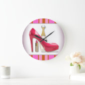 Roze hielenparfumstick grote klok (Huis)