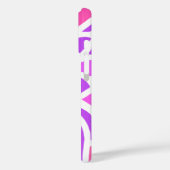 Roze Hippie Flower Retro Modern Case-Mate iPhone Case (Achterkant / Links)