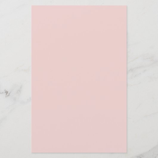 Roze Hippo Baby shower Word Search Game (Achterkant)