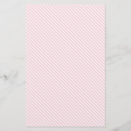 Roze Hippo Mongrammed Letter H Lined Briefpapier (Achterkant)