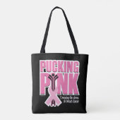 Roze (Hockey) Tote Bag (Achterkant)