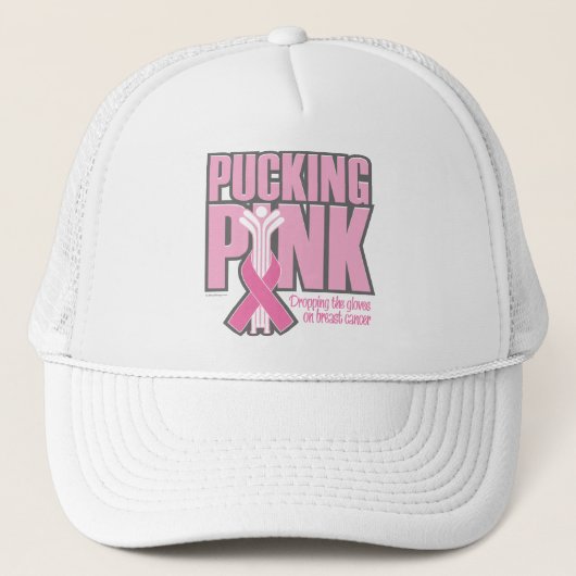 Roze (Hockey) Trucker Pet (Voorkant)