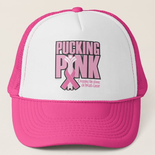 Roze (Hockey) Trucker Pet (Voorkant)