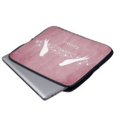 Roze hoes voor veulen - Doordruppel voor laptop (Voorkant onderkant)