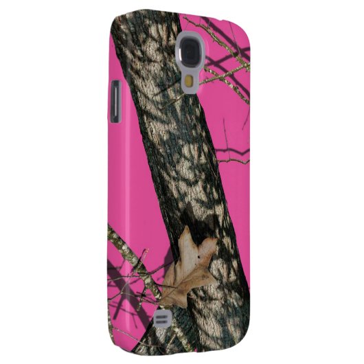 Roze Hoesje van Camo Galaxy (Back/Rechts)